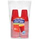 Hefty 9 oz Easy Grip Disposable Party Cups - 50 / Pack - Red - Cold Drink, Party