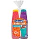 Hefty Everyday 16 oz Disposable Party Cups - 100 / Pack - Assorted Bright - Cold Drink, Party