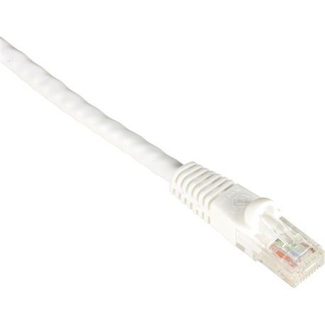 Black Box GigaTrue Cat. 6 Component UTP Patch Cable - RJ-45 Male - RJ-45 Male - 3ft - White