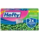 Hefty Quart Freezer Slider Bags - 1 quart Capacity - 7" Width x 8" Length - Sliding Closure - Clear - Plastic - 35/Box - Food