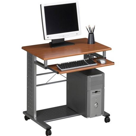 Mayline Empire Mobile PC Workstation - Rectangle TopAssembly Required - Steel - 1 Each