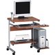 Mayline Eastwinds 946 Portrait PC Desk Cart - 19.25" Table Top Length x 36.50" Table Top WidthAssembly Required - Thermofoil, St