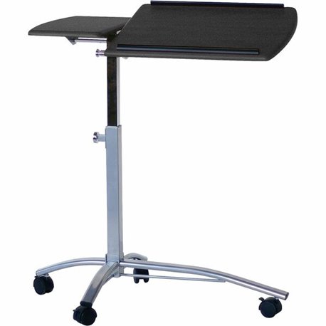 Mayline 950 Laptop Caddy - Rectangle Top - Adjustable Height - 27" to 38" Adjustment - 15" Table Top Length x 29.50" Table Top W