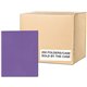 Roaring Spring Letter Pocket Folder - 8 1/2" x 11" - 50 Sheet Capacity - 2 Internal Pocket(s) - Purple - 250 / Carton