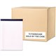 Roaring Spring Legal Pads - 50 Sheets - 100 Pages - Printed - Stapled/Tapebound - Both Side Ruling Surface - Double Line Red Mar