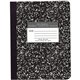 Roaring Spring Wide Ruled Hard Cover Composition Book - 60 Sheets - 120 Pages - Printed - Sewn/Tapebound - Both Side Ruling Surf