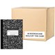 Roaring Spring Flex Cover Composition Book - 80 Sheets - 160 Pages - Printed - Sewn/Tapebound - Both Side Ruling Surface - Red M