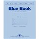 Roaring Spring Blue Book 8-sheet Exam Booklet - 8 Sheets - 16 Pages - Stapled/Glued - Red Margin - 15 lb Basis Weight - 7" x 8 1