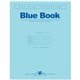 Roaring Spring 8 - sheet Blue Examination Book - Letter - 8 Sheets - 16 Pages - Stapled - Red Margin - 15 lb Basis Weight - Lett