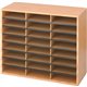 Safco Laminte Literature Organizer - 24 Compartment(s) - Compartment Size 2.50" x 9" x 11.75" - 23.5" Height x 29" Width x 12" D