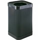 Safco At-Your-Disposal 12" Open Waste Receptacle - 38 gal Capacity - 12" Opening Diameter - 32" Height x 18" Width x 18" Depth -