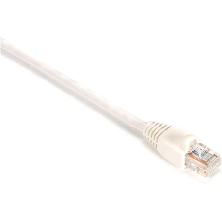 Black Box Gigabase Cat. 5E UTP Patch Cable - RJ-45 Male - RJ-45 Male - 1ft - White