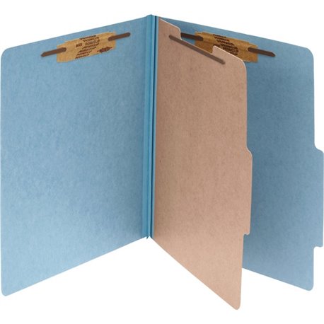 ACCO Presstex Legal Recycled Report Cover - 2" Folder Capacity - 8 1/2" x 14" - Light Blue - 30% Recycled - 1 Each