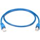 Black Box Cat. 5e UTP Backbone Cable - RJ-45 Male - RJ-45 Male - 1.97ft - Blue