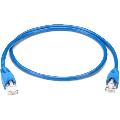 Black Box Cat. 5e UTP Backbone Cable - RJ-45 Male - RJ-45 Male - 1.97ft - Blue