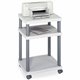 Safco Economy Desk Side Printer/Fax Stand - 100 lb Load Capacity - 2 x Shelf(ves) - 29.3" Height x 20" Width x 17.5" Depth - Flo