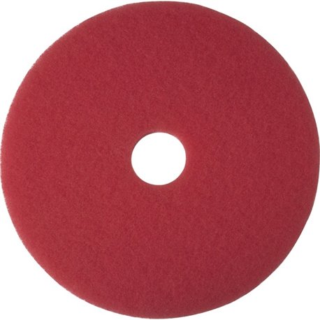 3M Niagara Cleaning Pad - 5/Carton - Round x 14" Diameter - Buffing, Floor - Marble Floor - 175 rpm to 600 rpm Speed Supported -