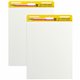 Post-it Self-Stick Easel Pads - 30 Sheets - Plain - Stapled - 18.50 lb Basis Weight - 25" x 30" - White Paper - Self-adhesive, R