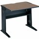 Safco 36"W Reversible Top Computer Desk - For - Table TopRectangle Top - 200 lb Capacity - 28" Table Top Length x 35.50" Table T