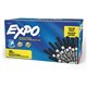 Expo Low-Odor Dry-erase Fine Tip Markers - Fine Marker Point - Black - 36 / Pack
