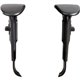 Safco Task Chair Adjustable T-Pad Arm Kit - Black - 2 / Pair