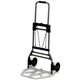 Safco Stow-Away Medium Hand Truck - Telescopic Handle - 275 lb Capacity - 2 Casters - 7" Caster Size - Aluminum - x 19.5" Width 