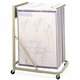 Safco Mobile Cart - 240 lb Capacity - Steel - x 27" Width x 37.5" Depth x 61.6" Height - Sand - 1 Each