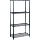 Safco Industrial Wire Shelving - 48" x 18" x 72" - 4 x Shelf(ves) - 1250 lb Load Capacity - Leveling Glide, Dust Proof, Adjustab