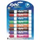 Expo Low Odor Markers - Chisel Marker Point Style - Assorted - 8 / Set