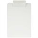 Saunders Antimicrobial Clipboard - 8 1/2" x 11" - White - 1 Each