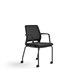 Safco Medina Guest Chair - 18"16" Chair Back, 18" x 18"18" Chair Seat, 23.5" x 23.5"33.5" Chair - Finish: Black