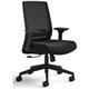 Safco Medina Basic Task Chair - 5-star Base - Black - Armrest - 1 Each