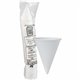 Solo Eco-Forward 4 oz Treated Paper Cone Water Cups - Cone - 200 / Pack - White - Paper - Cold Drink