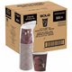 Solo 10 oz Bistro Design Hot Cups - Round - 300 / Carton - Maroon - Poly Paper - Hot Drink, Coffee, Tea, Cocoa