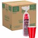Solo 16 oz Plastic Cold Party Cups - 50 / Pack - 20 / Carton - Red - Polystyrene, Plastic - Party, Cold Drink