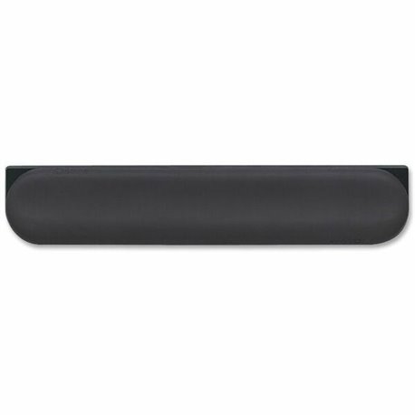 Safco Proline Keyboard Wrist Support - 1.25" x 18" x 3.50" Dimension - Black - 1 Pack