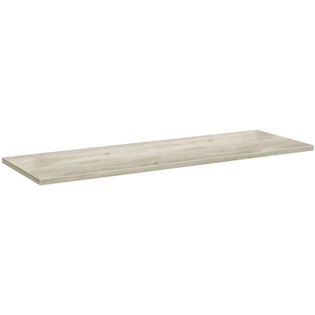 Special-T Low-Pressure Laminate Tabletop - For - Table TopAged Driftwood Rectangle Top - 24" Table Top Length x 72" Table Top Wi
