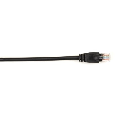 Black Box GigaTrue Cat. 6 Channel UTP Patch Cable - RJ-45 Male - RJ-45 Male - 1ft - Black