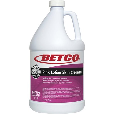 Betco Pink Lotion Skin Cleanser - Lotion - 1 gal - Clean Bouquet - Applicable on Hand - pH Balanced, Moisturising, Non-irritatin