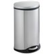 Safco Ellipse Step On Can Waste Receptacle - 12.50 gal Capacity - Elliptical - 17.5" Height x 26.5" Width x 14" Depth - Steel - 