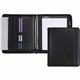 Samsill Letter Pad Folio - 8 1/2" x 11" - 3 Fastener(s) - 1" Fastener Capacity for Folder - 2 Exterior, Internal Pocket(s) - Vin