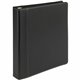 Samsill Contrast Stitch Leather Ring Binder - 1" Binder Capacity - Letter - 8 1/2" x 11" Sheet Size - 200 Sheet Capacity - 1" Ri