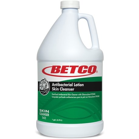 Betco Antibacterial Lotion Skin Cleanser - Lotion - 1 gal - Tropical Hibiscus - Applicable on Hand - Anti-bacterial, Moisturisin