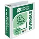 Samsill Earth's Choice Plant-based Durable View Binder - 4" Binder Capacity - Letter - 8 1/2" x 11" Sheet Size - 775 Sheet Capac