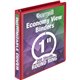 Samsill Economy 1" Round Ring View Binders - 1" Binder Capacity - Letter - 8 1/2" x 11" Sheet Size - 200 Sheet Capacity - 3 x Ro