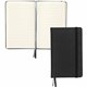 Samsill Classic Journal - 5.25 Inch x 8.25 Inch - Black - Samsill Classic Size Writing Notebook Journal - Hardbound Cover - 5.25