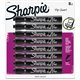 Sharpie Flip Chart Marker - Bullet Marker Point Style - Black Water Based Ink - 8 / Pack