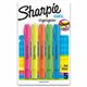 Sharpie Gel Highlighter - Bullet Marker Point Style - Fluorescent Blue, Fluorescent Green, Fluorescent Orange, Fluorescent Pink,