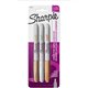 Sharpie Metallic Fine Point Permanent Marker - Fine Marker Point - Gold, Silver, Bronze Alcohol Based Ink - 3 / Set