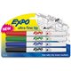 Expo Low Odor Markers - Ultra Fine Marker Point - Assorted - 4 / Set